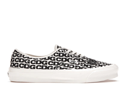 Vans Authentic Comme des Garcons Black Heel Tab (Curved Rubber) - authentic Vans sneakers