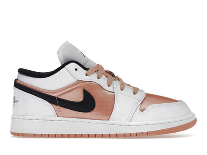 Jordan 1 Low White Light Madder Root (GS) - authentic Jordan sneakers