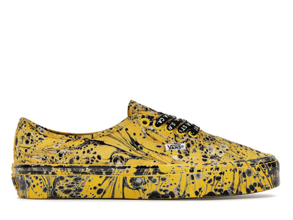 Vans Authentic S.R. Studio LA. CA. Black Yellow - authentic Vans sneakers