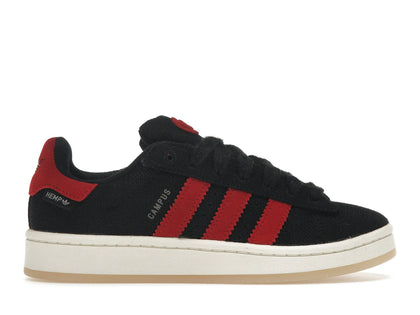 adidas Campus 00s TKO Black Power Red - authentic adidas sneakers
