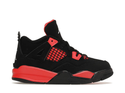 Jordan 4 Retro Red Thunder (TD) - authentic Jordan sneakers