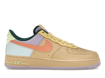 Nike Air Force 1 Low '07 Sesame Hydrangeas Soft Yellow Apricot Agate - authentic Nike sneakers