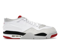 Jordan 4 RM Weiß/Feuerrot