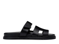 Hermes Chypre Sandal Noir Calfskin Leather (Women's)