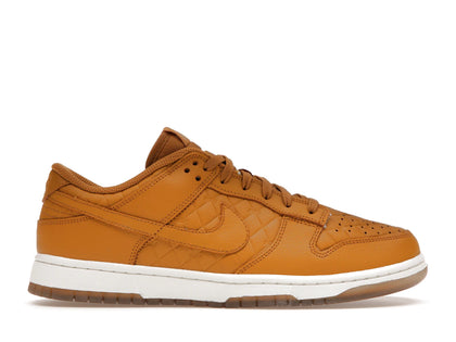 Nike Dunk Low Quilted Wheat (Women's) - authentic Nike sneakers