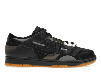 Nike Dunk Low Scrap Black Gum - authentic Nike sneakers