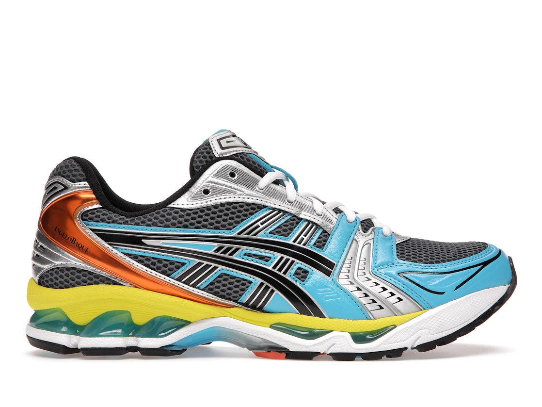 ASICS Gel-Kayano 14 Angelo Baque Rebirth of Cool - vue 360