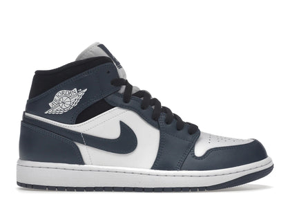 Jordan 1 Mid Armory Navy - authentic Jordan sneakers