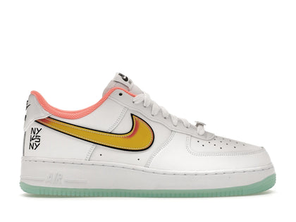 Nike Air Force 1 Low NY vs. NY White Crimson Pulse - authentic Nike sneakers