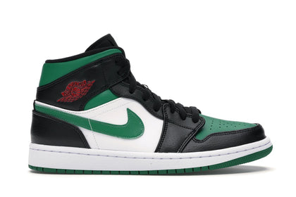 Jordan 1 Mid Green Toe - authentic Jordan sneakers