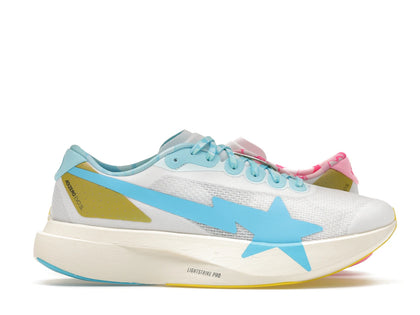 adidas Adizero Evo SL Bape Blue Pink Gold - authentic adidas sneakers