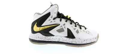 Nike LeBron X Elite+ White Gold - authentic Nike sneakers