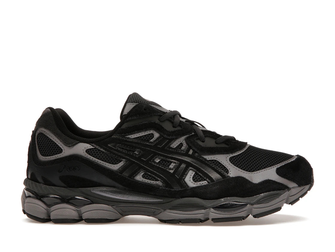 ASICS Gel-NYC Graphite Grey Black - vue 360