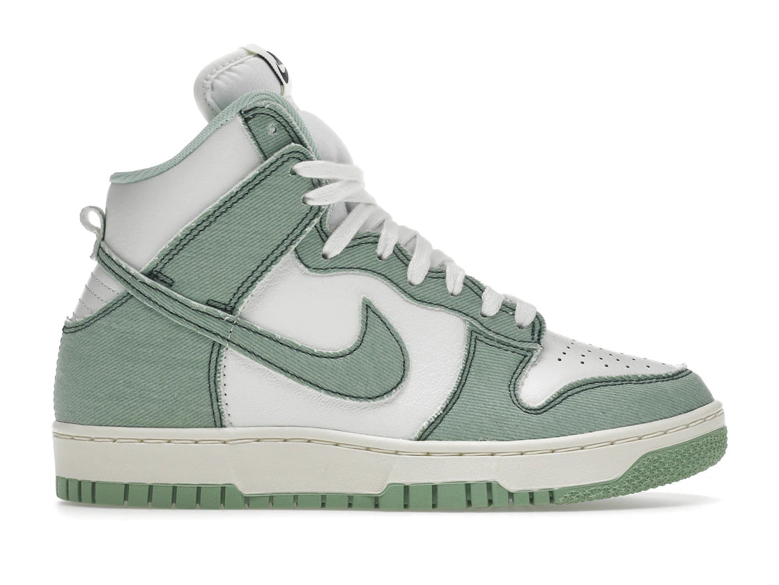 Nike Dunk High 1985 Enamel Green Denim (Women's) - vue 360