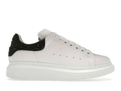 Alexander McQueen Oversized White Black Crystals (Women's) - authentic Alexander McQueen sneakers