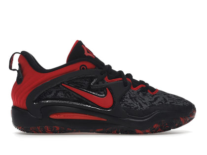 Nike KD 15 Black University Red - authentic Nike sneakers
