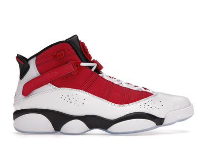 Jordan 6 Rings Carmine White - authentic Jordan sneakers