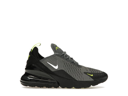 Nike Air Max 270 Iron Grey Black Volt (GS) - authentic Nike sneakers
