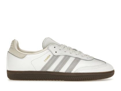 adidas Samba OG Core White Grey - authentic adidas sneakers