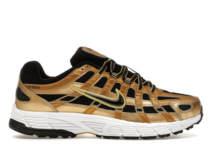Nike P-6000 Metallic Gold Infinite Gold White Black - authentic Nike sneakers