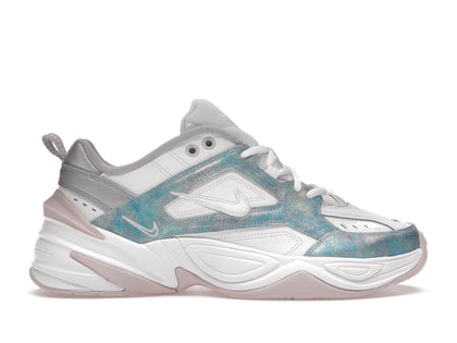 Nike M2K Tekno White Blue (Women's) - authentic Nike sneakers