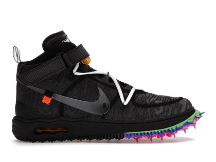 Nike Air Force 1 Mid Off-White Black - authentic Nike sneakers