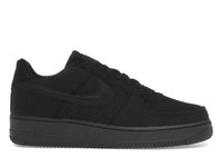 Nike Air Force 1 Low Triple Black Canvas