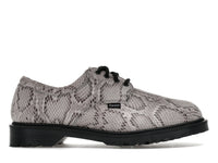 Dr. Martens Postal Supreme 4-Eye Shoe Supreme Snakeskin