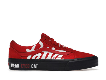 Vans UA Old Skool VLT LX Patta Mean Eyed Cat High Risk Red - authentic Vans sneakers