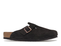Birkenstock Boston Soft Footbed Suede Mocca