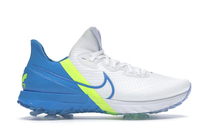 Nike Air Zoom Infinity Tour White Volt Baseball Blue - authentic Nike sneakers