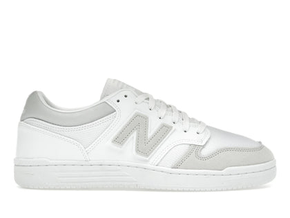 New Balance 480 White Summer Fog Grey - authentic New Balance sneakers