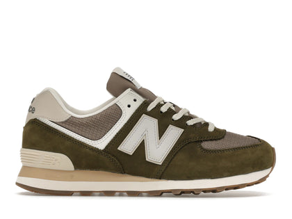 New Balance 574 Calcium Dark Silver Metallic - authentic New Balance sneakers