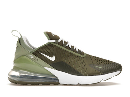 Nike Air Max 270 Medium Olive White Oil Green - authentic Nike sneakers
