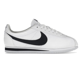 Nike Classic Cortez Leather White Black - authentic Nike sneakers