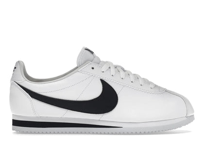 Nike Classic Cortez Leather White Black - authentic Nike sneakers