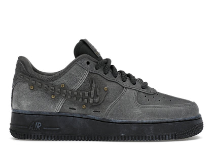 Nike Air Force 1 Low Metalwork Medium Ash Anthracite - authentic Nike sneakers