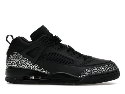 Jordan Spizike Low Black Metallic Silver - authentic Jordan sneakers