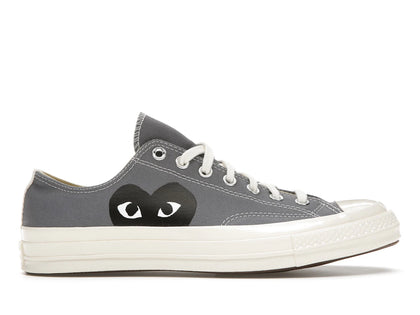 Converse Chuck Taylor All Star 70 Ox Comme des Garcons PLAY Grey - authentic Converse sneakers
