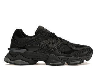 New Balance 9060 Triple Black Leather - authentic New Balance sneakers