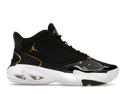 Jordan Max Aura 4 Black Gold - authentic Jordan sneakers