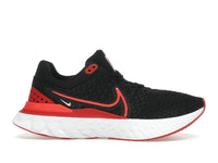 Nike React Infinity Run Flyknit 3 Blasck University Red (Women's)