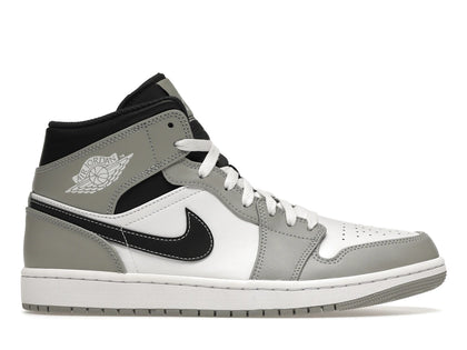 Jordan 1 Mid Light Smoke Grey Anthracite - authentic Jordan sneakers