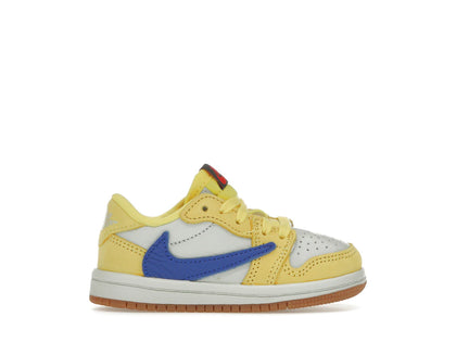 Jordan 1 Retro Low OG SP Travis Scott Canary (TD) - authentic Jordan sneakers