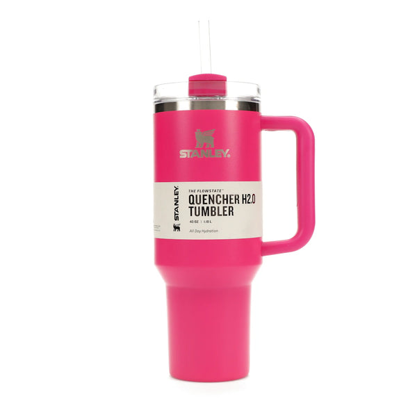Stanley Flowstate Quencher 40oz Tumbler Camelia
