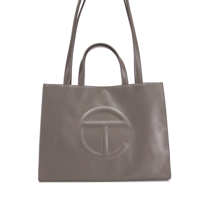 Telfar Shopping Bag Medium Grey - authentic Telfar product