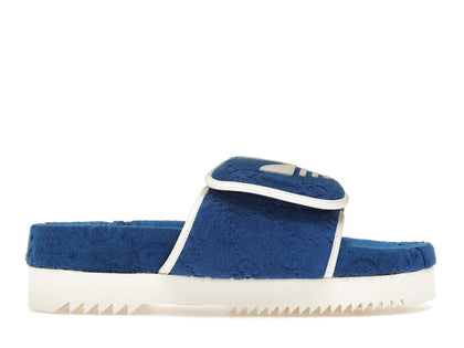 adidas x Gucci GG Platform Sandal Blue - authentic Gucci sneakers