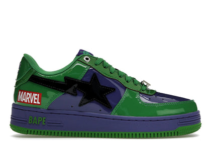 A Bathing Ape Bape Sta Marvel Comics Hulk (2022) - authentic BAPE sneakers