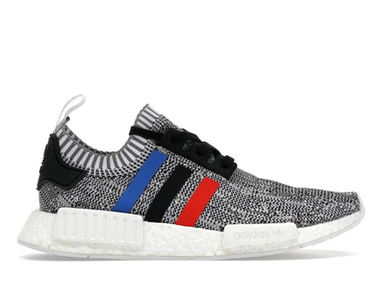 adidas NMD R1 Tri Color Stripes White - authentic adidas sneakers