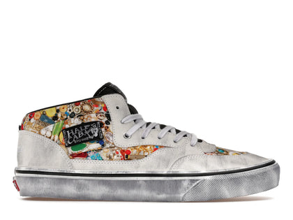 Vans Half Cab Supreme x Mike Kelley White - authentic Vans sneakers